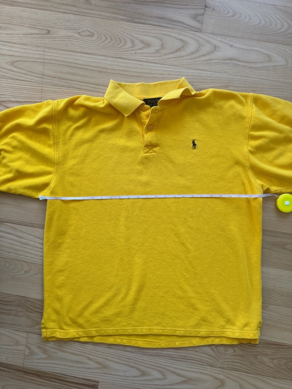 Polo by Ralph Lauren Yellow Men’s Polo Shirt - Picture 6 of 7